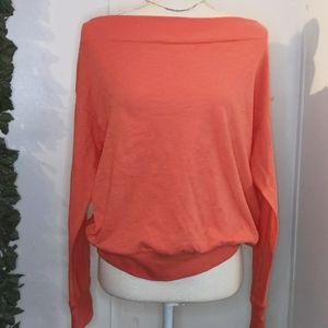 Anthropologie | Off the Shoulder Long Sleeve